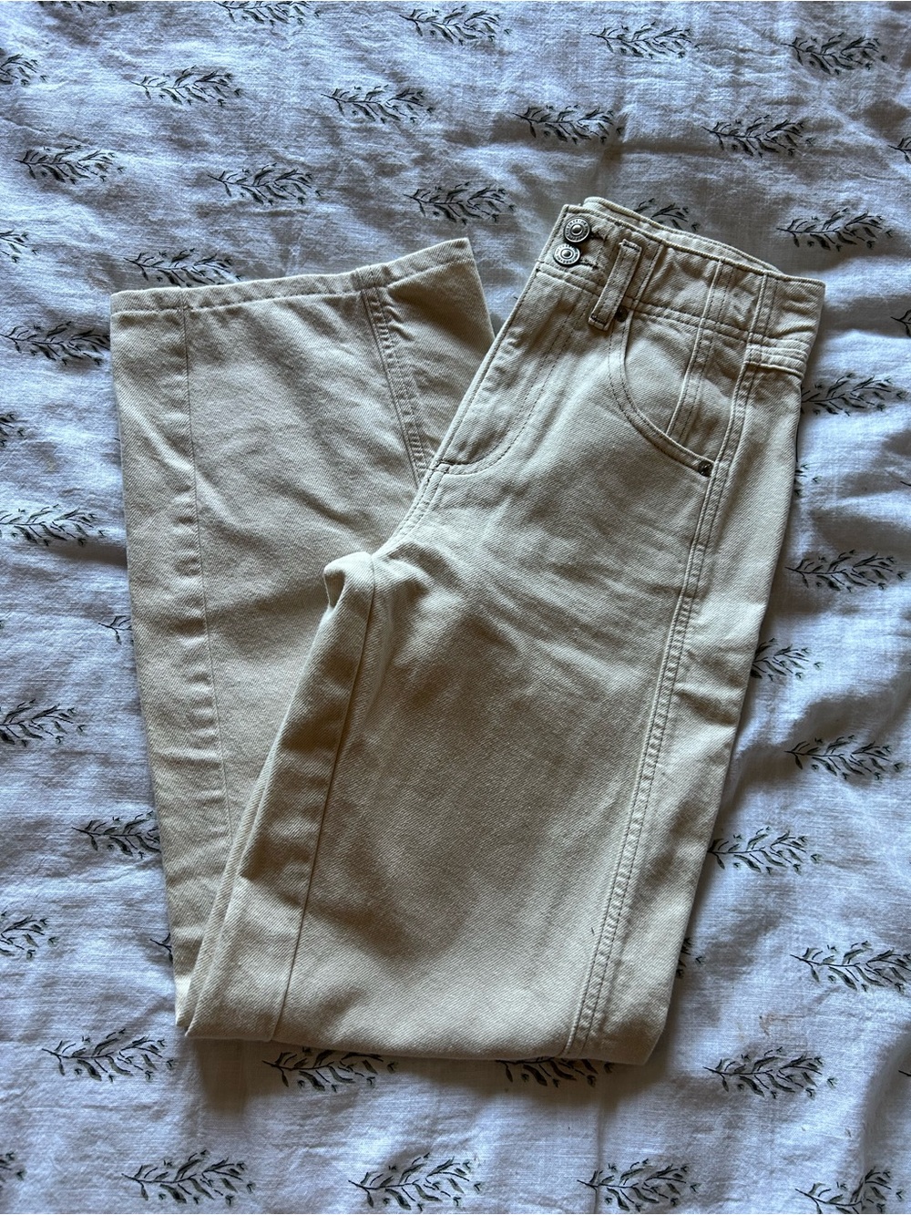 Free People straight leg jeans